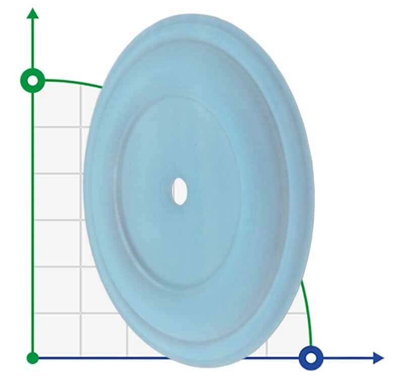 Зовнішня мембрана PTFE для насосу FLUIMAC PHOENIX P10-20-30 від компанії BTS-ENGINEERING - фото 1