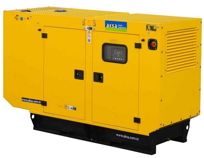 Дизельний генератор AKSA APD 44 A у кожусі (35.2 кВт) від компанії Top Master - фото 1