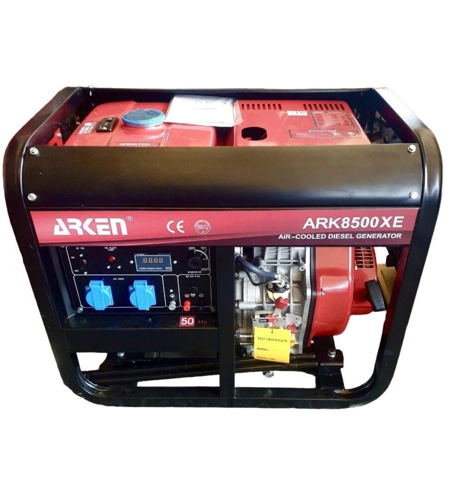 Дизельний генератор Arken ARK8500XE (6.5 кВт) двигун Perkins від компанії Top Master - фото 1