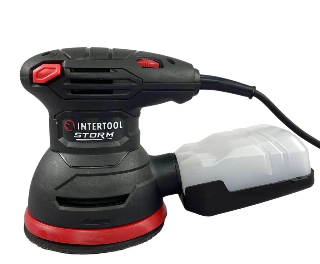 Ексцентрикова шліфувальна машина Intertool Storm WT-0541 (12000 об/хв 300Вт) від компанії Top Master - фото 1