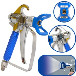 Пістолет для безповітряного фарбувального апарату Profter P50-2 Blue хром