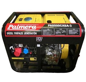 Дизельний трифазний генератор Palmera PA8500CXEA-3 (380 В 7.5 кВт)