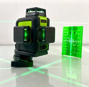 Лазерний рівень нівелір HP-903CG зелені промені