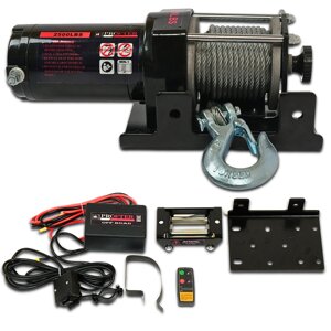 Компактна лебідка Profter 2500 LBS (1133 кг) 12V для автомобілів