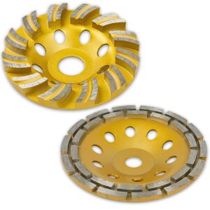 Алмазний шліфувальний диск по бетону для ручної шліфмашини Profter ZX-18 (Ø180 мм/ М14)