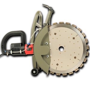 Кільцева пила Profter Р-411 для бетонних робіт 3.2кВт. 30см (для сухого і вологого різання)