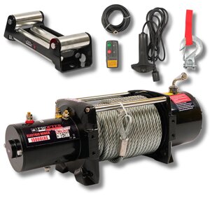 Лебідка електрична автомобільна Profter 15000 LBS (6804 кг. 24V)
