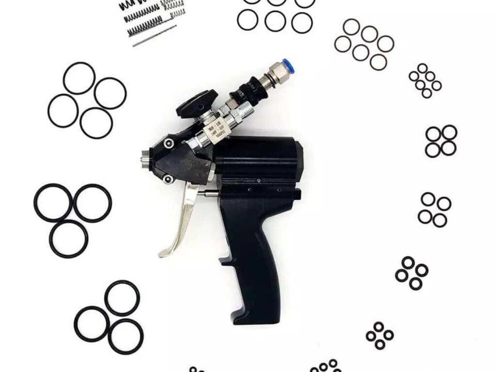 Пістолет для нанесення пінополіуретану Probler P2 (ППУ) полісечовини від компанії Top Master - фото 1