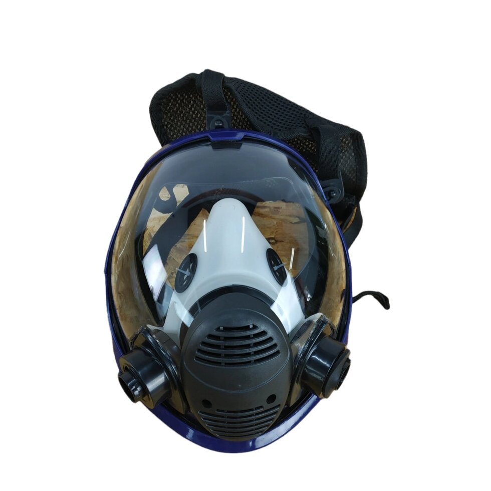 Полнолицевая маска с пневмо фильтром для ППУ, функция 3 в 1 від компанії Top Master - фото 1