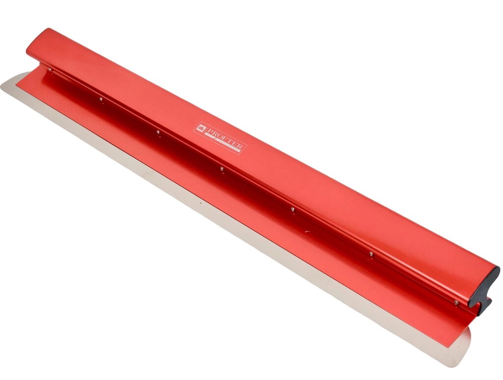 Професійний механізований шпатель Profter SU 100 red (100 см лезо 0.3+0.5 мм) алюмінієва ручка від компанії Top Master - фото 1