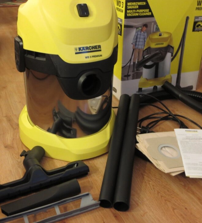 Професійний пилосос Karcher WD 3 Premium (1.629-841.0) від компанії Top Master - фото 1