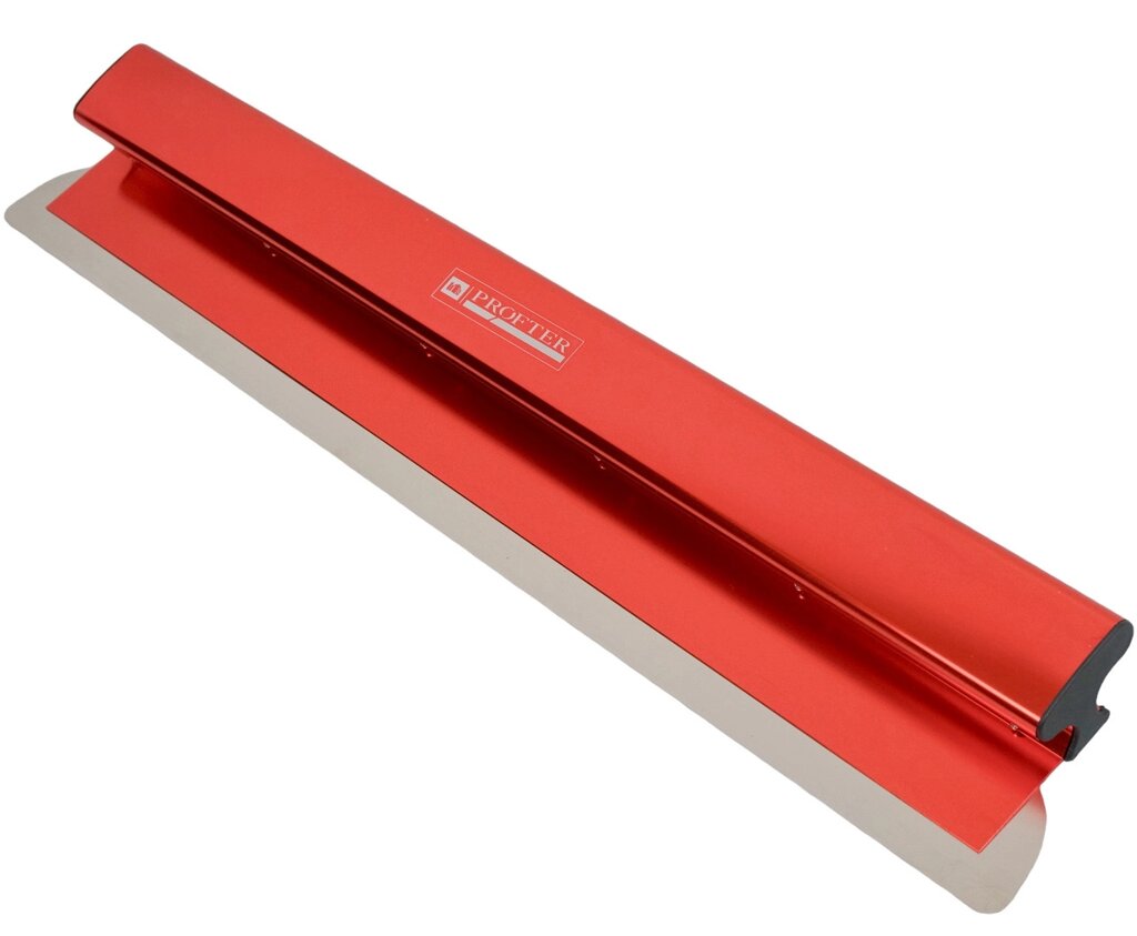 Шпатель для механічного нанесення шпаклівки Profter SU 80 red + змінне лезо (80 см 0.3+0.5 мм) алюмінієва ручка від компанії Top Master - фото 1