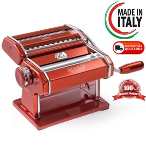 Локшинорізка Marcato Atlas 150 Rosso паста-машина для нарізки локшини і тіста — Оригінал!