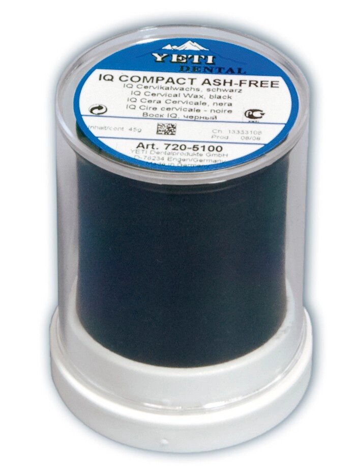 IQ Compact Free Eash Crush, шийний віск, чорний, 45 г, Yeti Dental від компанії Компанія "FreeDental" - фото 1