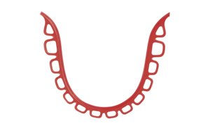 Утримання воску з регіональним краєм, червоним, Yeti Dental (Німеччина).