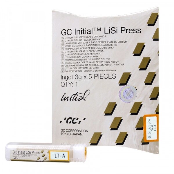 Початкові таблетки LISI Press Disilicate для натискання LT (низька прозорість), 3G (5 шт.) від компанії Компанія "FreeDental" - фото 1