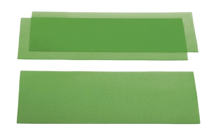 Тарілки з гранульованим уточненням, прозорі - зелених yeti Dental (Німеччина). 0,50 мм від компанії Компанія "FreeDental" - фото 2