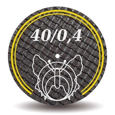 Відрізні диски армовані скловолокном 40х0,4 мм (Motyl, Мотиль, Метелик), 1шт. від компанії Компанія "FreeDental" - фото 1