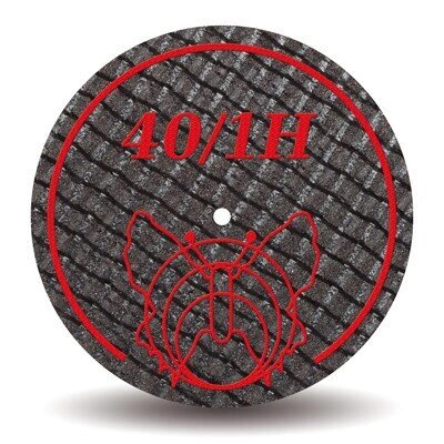Відрізний диск армований скловолокном 40х1мм H (Motyl, Мотиль, Метелик), 1шт. від компанії Компанія "FreeDental" - фото 1