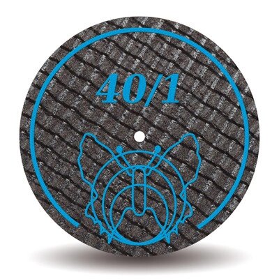 Відрізний диск армований скловолокном 40х1мм (Motyl, Мотиль, Метелик), 1шт. від компанії Компанія "FreeDental" - фото 1