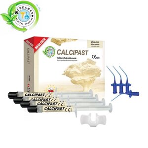 Calcipast (Кальципаст) MEGA PACK материал для временного пломбирования, 4 х 2.1 г, Cerkamed