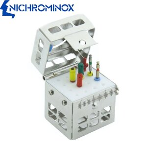 Ендодонтична касета для 1-16 зубних інструментів, Nichrominox