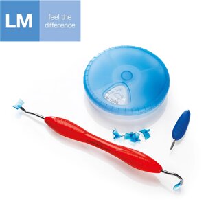 LM-Gengiva встановлений для втягування ясен, 1 власник + 90 форсунок, LM-Dental