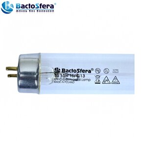 Озоновая бактерицидная лампа BS 15W T8/G13, BactoSfera