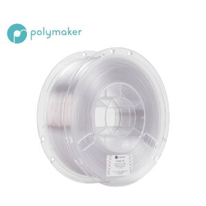 Пластик в котушці PolySmooth Polymaker,1,75 мм, 0.75 кг прозорий