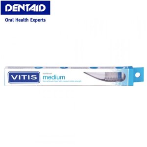 Зубная щетка Vitis Medium (Витис Медиум), средней жесткости, 1 шт