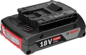 Акумулятор Bosch GBA 18V 2.0 Ah : вага 0.4 кг, 1607A350MN акумуляторна батарея