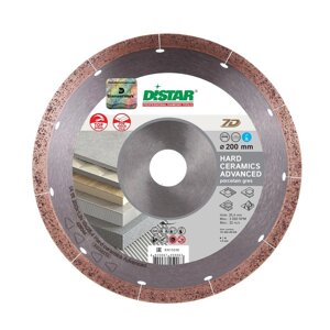 Диск алмазний відрізний Distar Hard ceramics Advanced 1A1R 180x1,4x25,4 кераміка, плитка, керамограніт 111 205