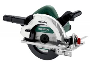 Потужна ручна дискова пилка Metabo KS 190 : 1050 Вт, круг 190 мм, циркулярна пилка 602364000