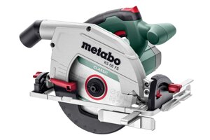 Потужна ручна дискова пила по дереву Metabo KS 66 FS : 1500 Вт, круг 190мм циркулярна пила 601066000