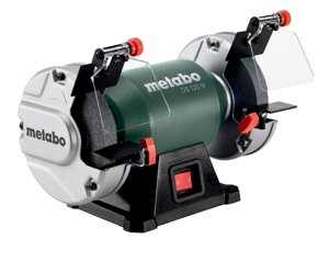 Професійне точило для заточки Metabo DS 125 M : 200 Вт, диск 125х20х20 мм, 2980 об/хв., верстат