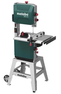 Професійний стрічкопильний верстат по дереву Metabo BAS 318 Precision WNB : 900 Вт, 220В, 410 м/хв стрічкова пила по