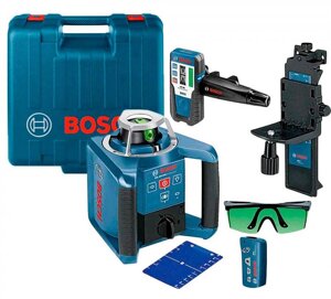 Професійний ротаційний лазерний нівелір BOSCH GRL 300 HVG SET Professional : зелений промінь, оригінал