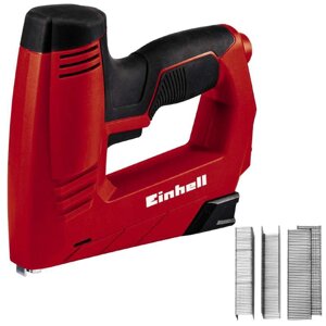 Степлер електричний (цвяхозабивний) електростеплер Einhell TC-EN 20 E : скоба 6-14 скобозабивний пістолет (4257890)