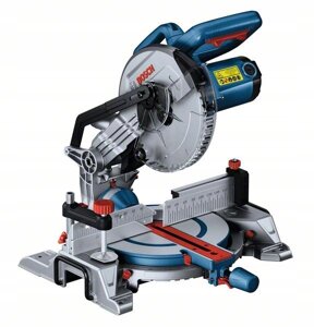 Торцювальна пилка Bosch GCM 216 (0601B33000)1,3 кВт, 4800 об/хв. глибина різу 123 мм, диск 216 мм