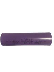 Акумулятор 18650 Wimpex 3000mAh 3.7 V Li-ion Батарея