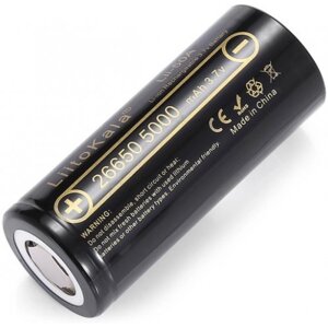 Акумулятор LiitoKala Lii-50A 26650 Li-ion 5000 mAh 3.7V