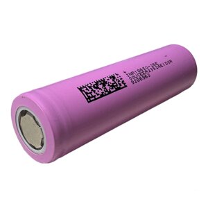 Акумулятор літієвий Li-Ion 18650 4,2V INR 5C 30mΩ 2600mAh Реальна для збирання (INR1865026E)