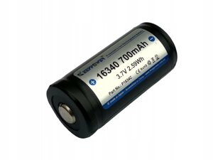 Акумулятор із захистом Keeppower DLG 16340 700mAh 3,7V Li-ion