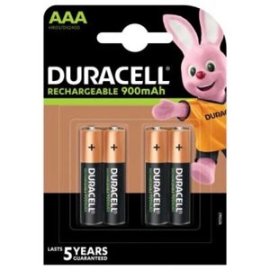 Акумулятори Duracell HR03 900mAh 4шт (DRC-5007338)