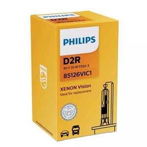 Автолампа ксенон philips 85126VIC1 D2r 85V 35W P32d-3 vision