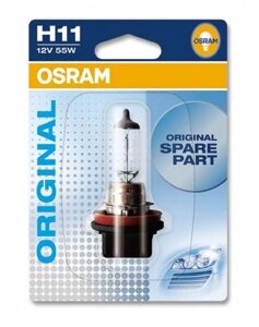 Автолампа OSRAM H11 64211L-01B 55W 12V PGJ19-2 10X1 blister