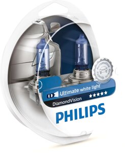 Автолампа philips 12362DVS2 H11 55W 12V PGJ19-2 diamond vision