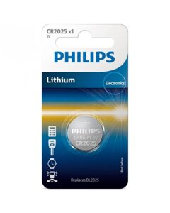 Батарейка Philips Minicells Lithium CR2025 (CR2025/01B)