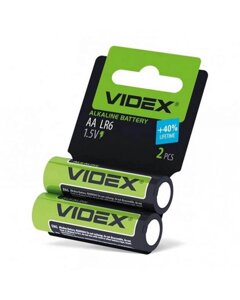 Батарейка Videx Alkaline LR6 AA 1.5 2 шт