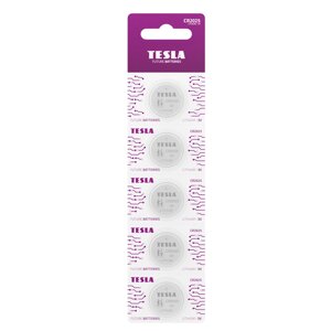 Батарейки tesla CR 2025 / blister FOIL 5 шт.